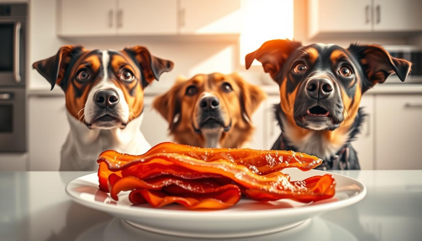 can dogs have bacon