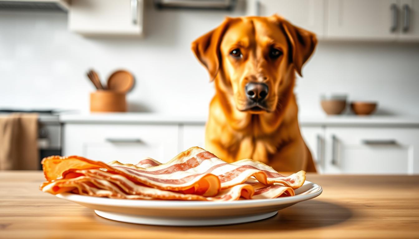 can dogs eat raw bacon