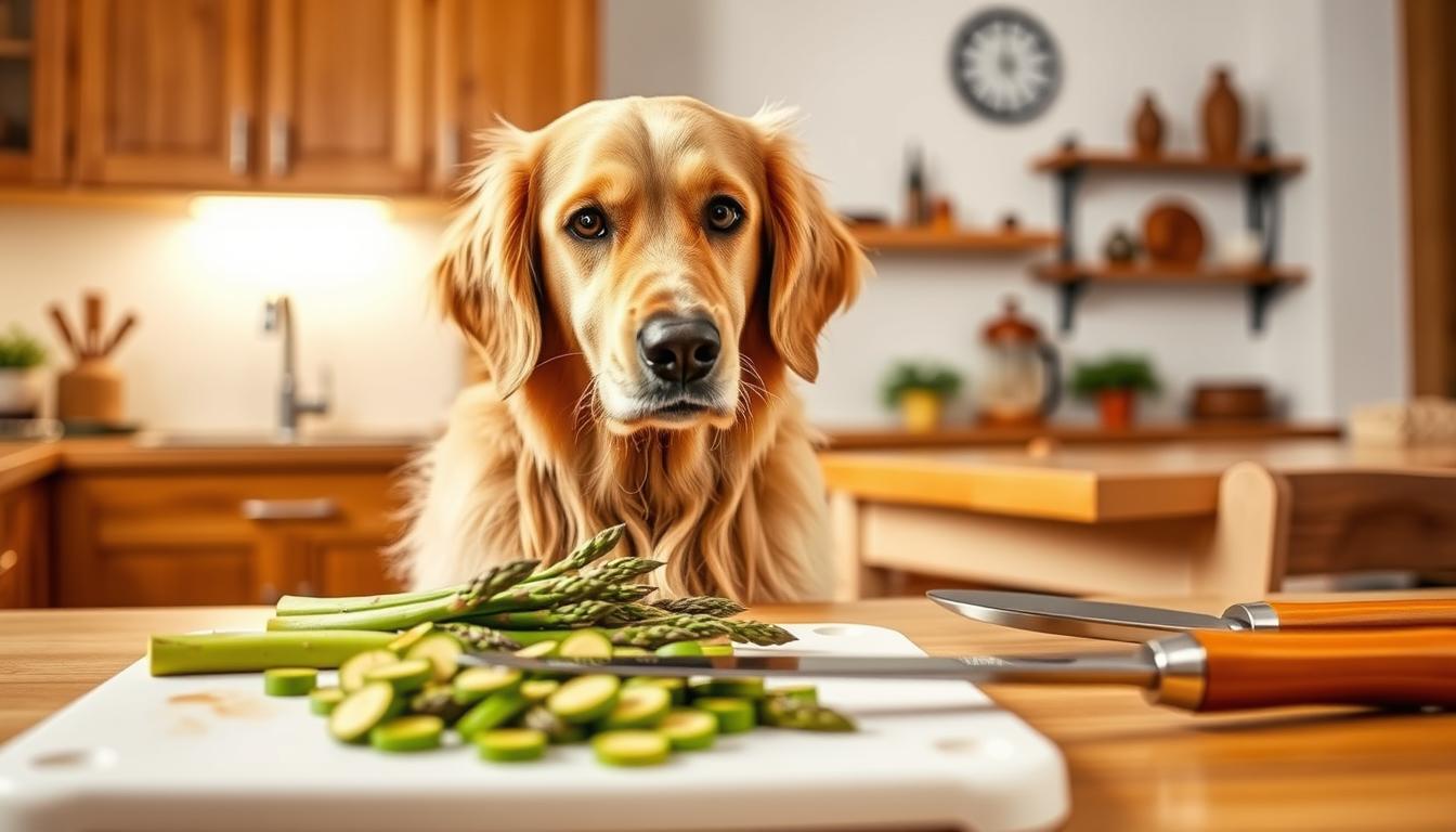 dog asparagus