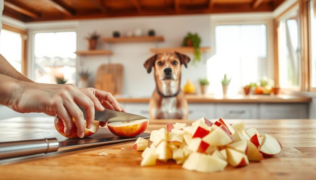 Preparing Apples for Dogs Preparing Apples for Dogs