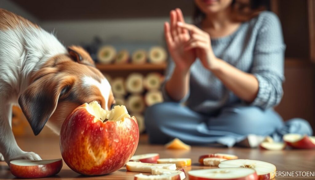 Risks of Feeding Apples to Dogs Risks of Feeding Apples to Dogs
