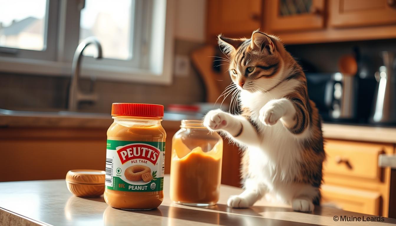 can cat have peanut butter