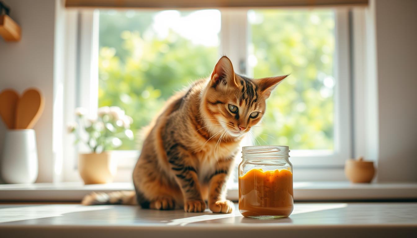 is peanut butter good for cats