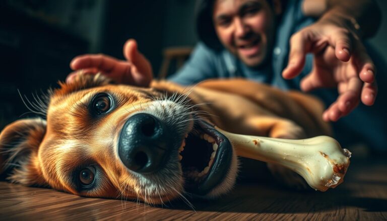 my dog swallowed a chicken bone without