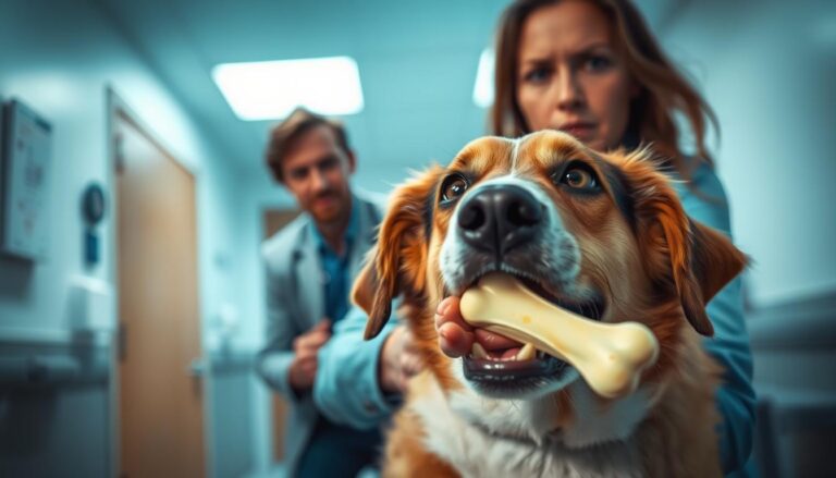 what to do if dog eats chicken bones