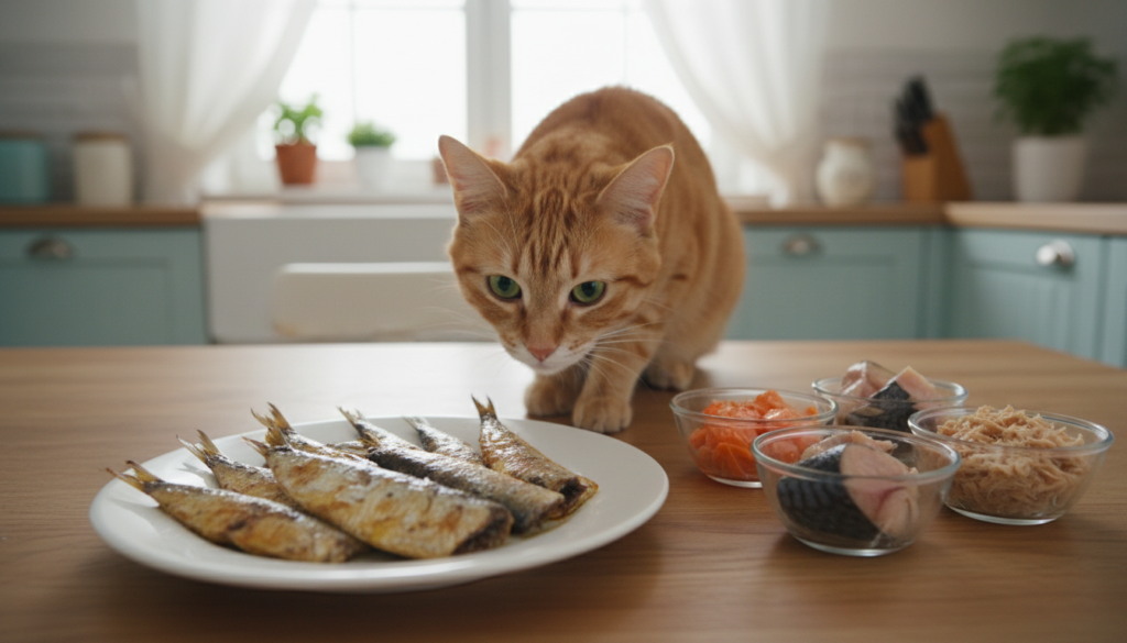 sardines for cats comparison with other fish options