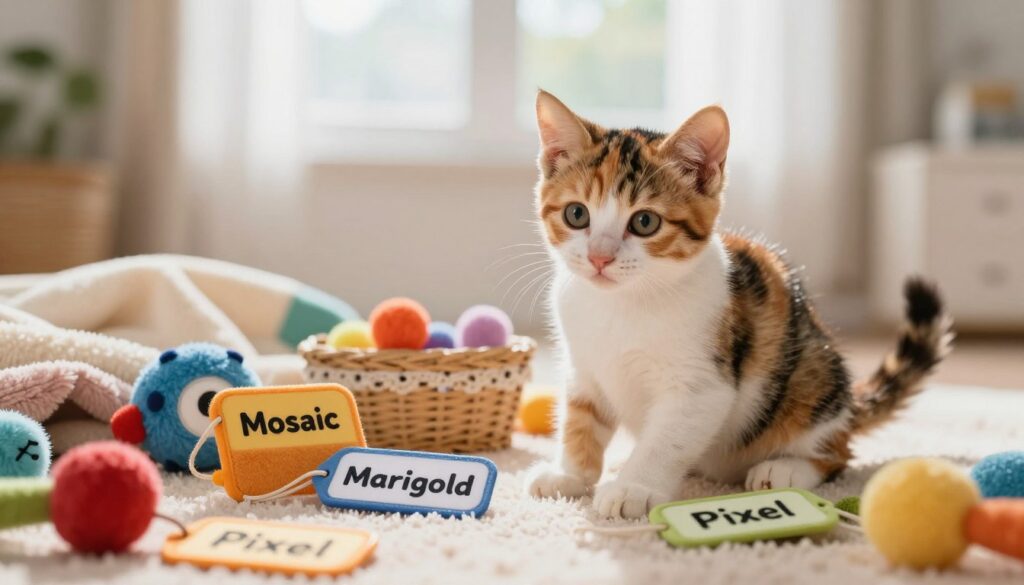 unique calico kitten names for special cats