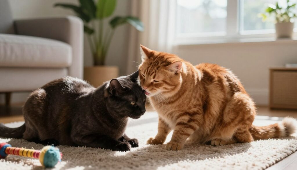 why do cats groom each other