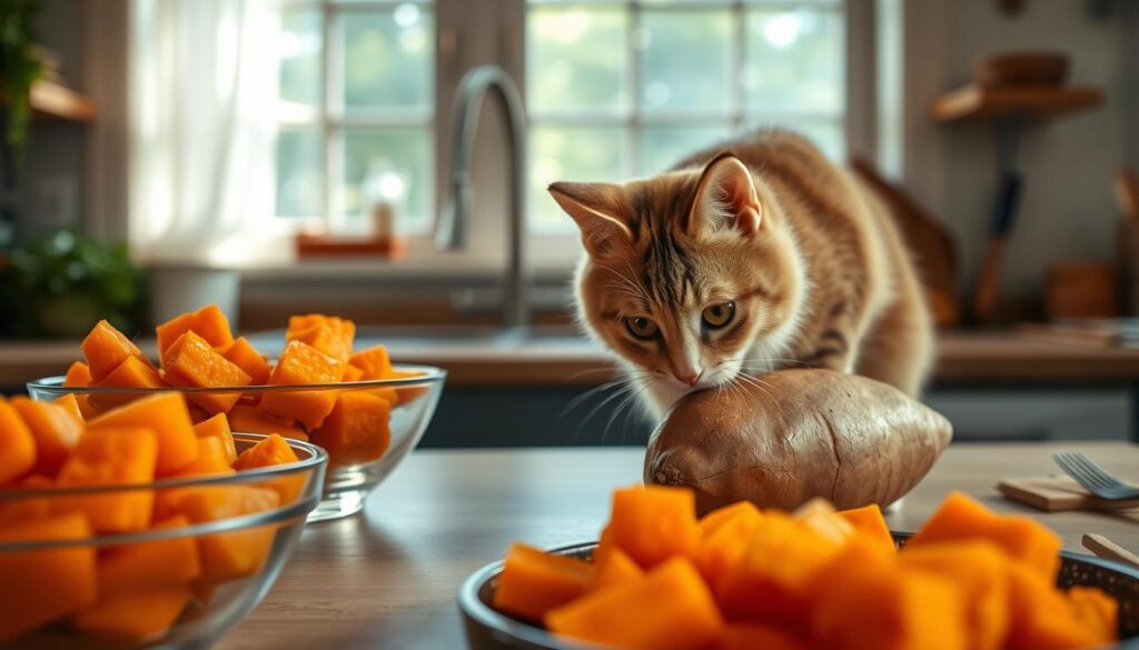 are sweet potatoes safe for cats when cooked are sweet potatoes safe for cats when cooked
