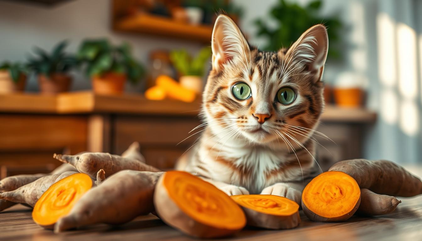 can cats eat sweet potatoes
