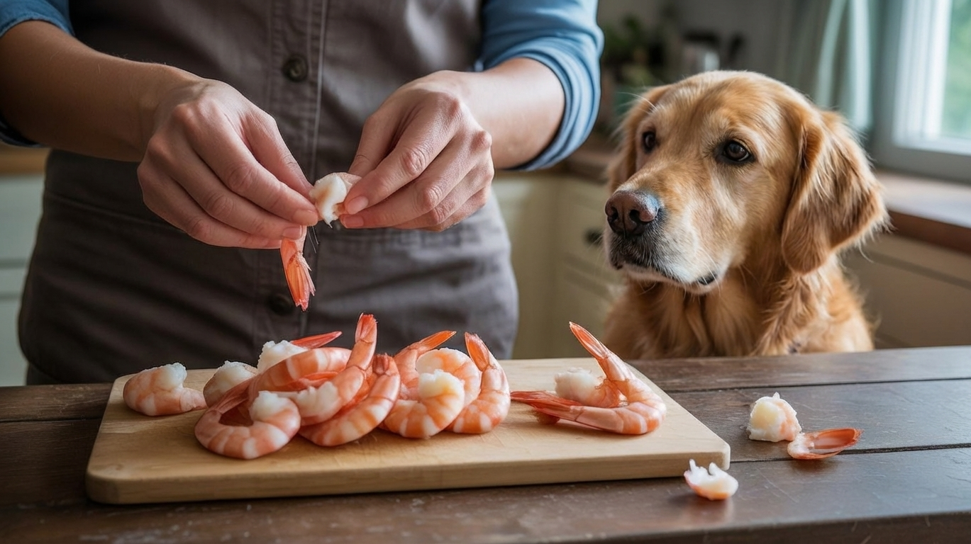 can dogs eat shrimp tails